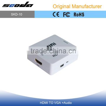 HDMI to VGA+Audio Converter