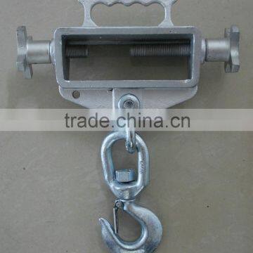 Forklift Lifting Hook, Single Fork, Single Swivel Hook, 4000 Lb., Fork Pocket Size 2-1/4" H x 6-1/2" photo-2