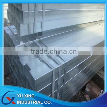 pre galvanized ms square steel tubing