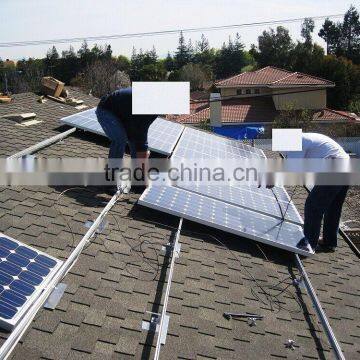 Ashphalt shingle roof solar pv brackets