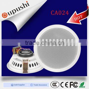 Low price home theater system 6.5 inch mini ceiling speaker white 6w