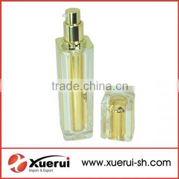 cosmetic acrylic lotion bottle, luxury cosmetic packaging