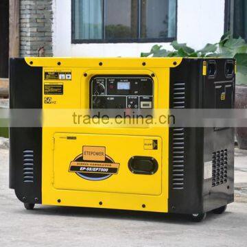 Diesel power silent portable generator 5kw