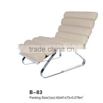 WHITE ROHE CHAISE LONGUE CHAIR B-83