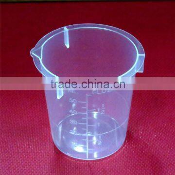 50ml High Transparency Plastic Beaker, Disposable Plastic Measuring Cup, pp Beaker photo-2