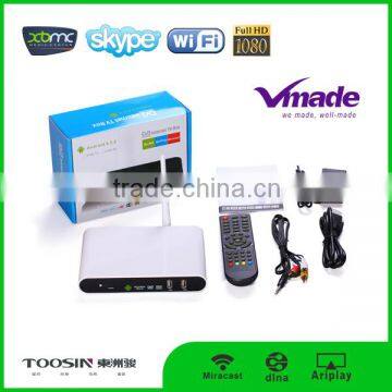 Android satellite receiver android dvb T2 android tv box