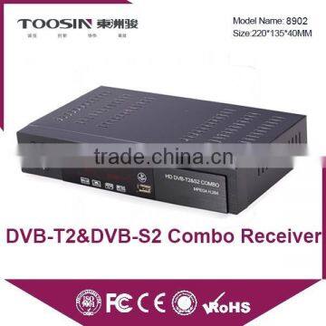 HD digital tv receiver dvb-s2 dvb-t2 set top box