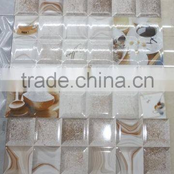 300x450mm 3D inkjet printing wall tiles bathroom wall tiles