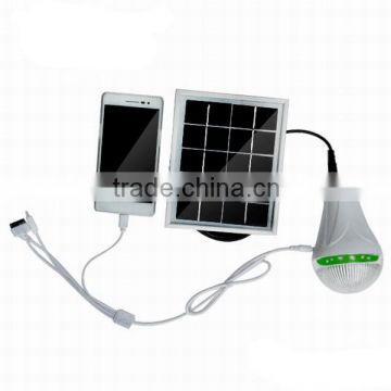 2016 new products home led solar systems with mobile solar charger