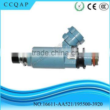 16611-AA521 195500-3920 Wholesale price car parts original quality electronic direct fuel injectors for sale