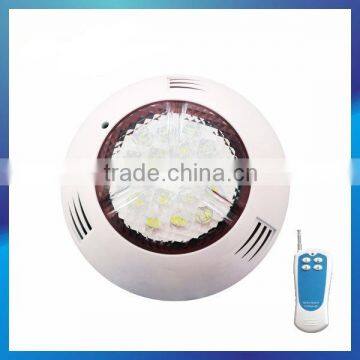 Shenzhen Manufactuer Surface Mounted Led Underwater Light With Remote Control