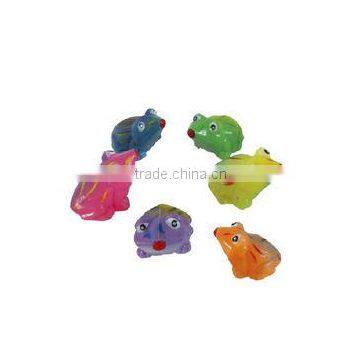 floating PVC frog toy