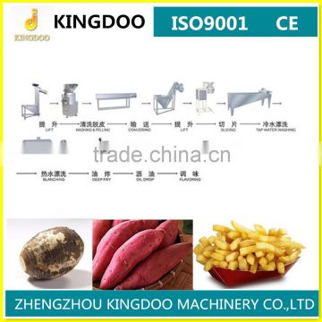 Best selling automatic potato chips production line/fresh potato chips making machine