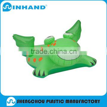 2016 PVC Inflatable Frog Swim Ring For Kids, Inflatable Frog Animal Head Swim Ring For Kids