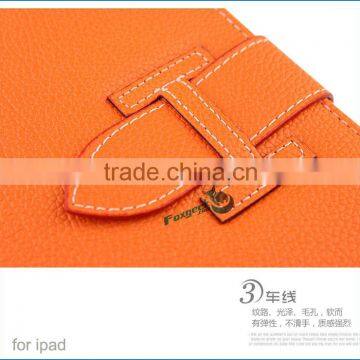 Special Design Pure Color Luxury Wallet Case for Ipad Air Leather Case With Multi Function photo-6