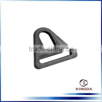 Plastic triangle buckle for webbing