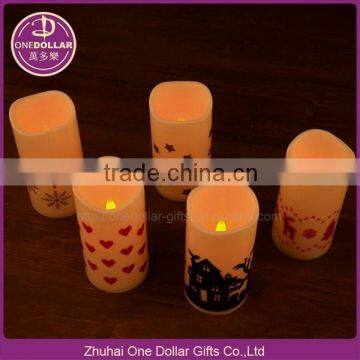 Candle led christmas light, Christmas tree decoration lights