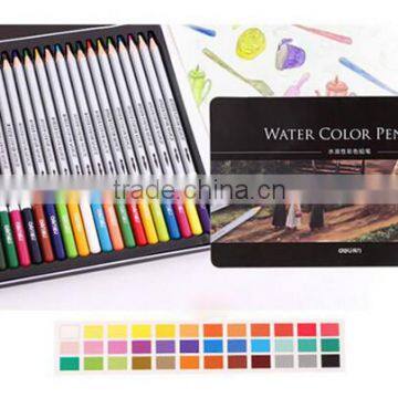 Promotional 24 36 48 72 Color Wooden Watercolor Pencil Set photo-2