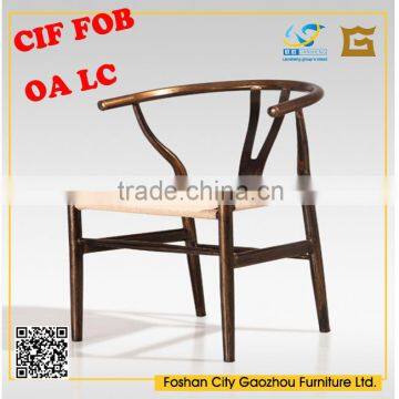 hot sale iron metal chair furniture restaurant leisure chair DCI3041