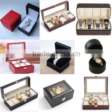 Wholesale Customized Personalized PU Leather Watch Box for Gift