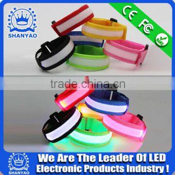 2016 Led Custom Woven Festival Wristband For Events