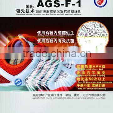 Nano Silver Antibacterial Finishing Agent/AGS-F-1/ Manufaturer/Factory