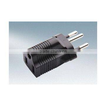 Power adapter Swiss SEV1011 plug to NEMA 5-15R