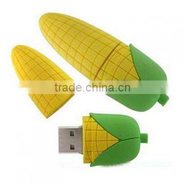 promotional gift corn shape customized usb flash drive usb