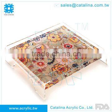 High Quality Acrylic Plastic Banquet Serving Tray