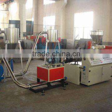 PVC hot-cut granules extruder machine