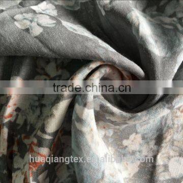 Floral Printed Patterned Viscose Fabric Rayon Fabric for Women t Shirt