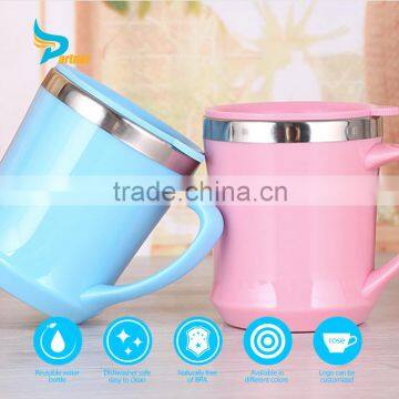 stainless steel tumbler with handle for sale