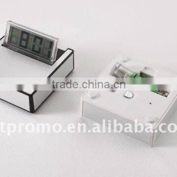 Square water power digital clock