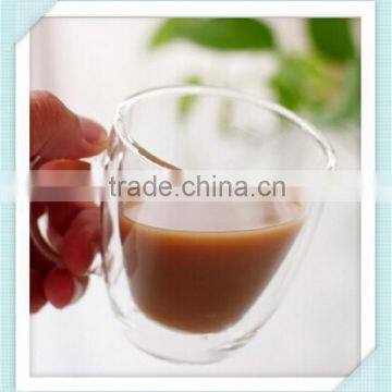 Heat-resistant Double Wall Coffee Glass Hand Blown Double Wall Glass Coffee Cup for Sale photo-3