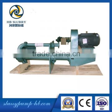 submerged vertical slurry pump for sewage