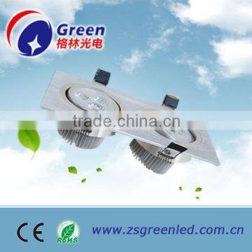 grille led spot light 6w 110V energy saving