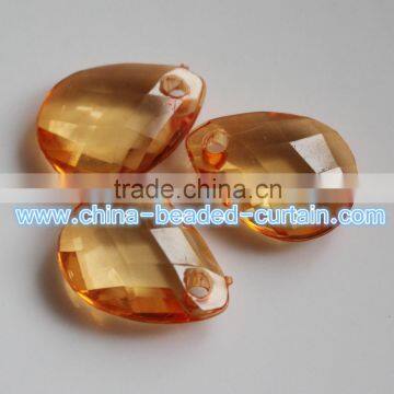 Best Factory Direct Sales Transparent Acrylic Faceted Briolette Teardrop Beads Curtain Pendants photo-5