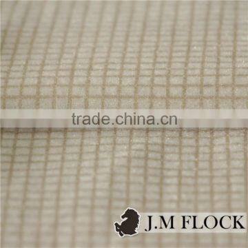 Nylon textile and fabric design printed flock fabric for furniture flock