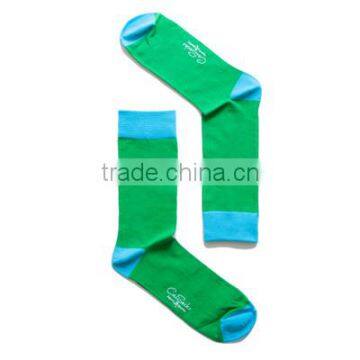 solid color top qualiy man cotton socks custom sock manufacturer