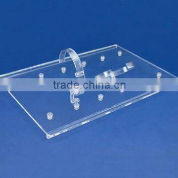 Rotating Revolving Watch Display Case Counter 4 Shows 15 1/4" New(WD-B-152) photo-4