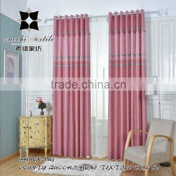 new arrival curtains linen blackout fabric woven drapes panels