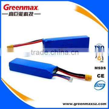3S1P 35C 4000mah 9042125 11.1V lithium polymer battery
