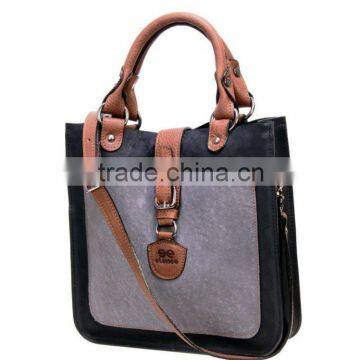 Handbag leather suede saddler 783