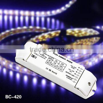DC12V/24V push button 4 channels led light controller