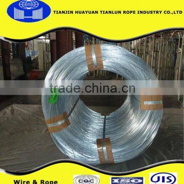 0.15-8.00mm galvanized steel wire for cable