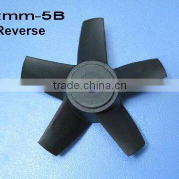 5 Blade Ducted Fan Propeller 2.83" / 72mm Reverse Propeller For Motor Shaft Diameter 3.0mm Fixed-wing RC Aircraft