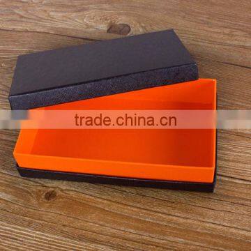 Deep color for the Heaven and earth covered paper gift box