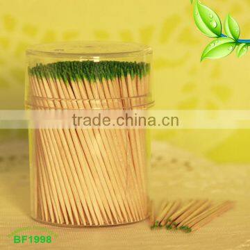 65*2.0mm soft jar mint Bamboo Toothpick