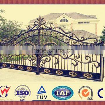 House main gate grill designs with powder coated