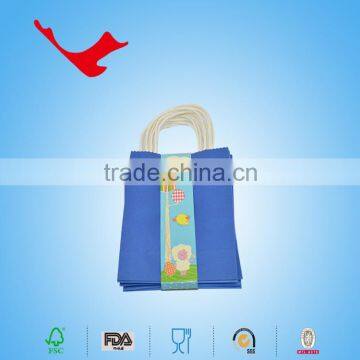 High Quality Custom Paper Luxury Gift Bag With Handle, 2016 Xmas Kraft Paper Bag photo-3